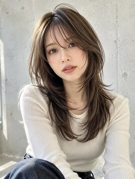 ノア 三宮店(NOA) 【NOA】韓国風小顔ハイレイヤー×くびれロング