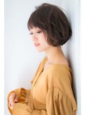 【Un ami】大人かわいい・小顔ショート　パーマヘア　松井