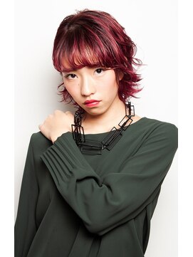 ピークアブー ワン(PEEK-A-BOO ONE) ネオウルフ×艶バーガンディ【伊藤 雨潔】