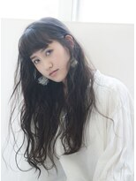 キープへアデザイン(keep hair design)&nbsp;【自由が丘KEEP】黒髪似合わせパーマロングウェーブ