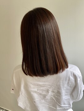 エル セルカ 高田馬場(el CERCA) ハンドブローで可愛く♪艶ふわミディ【el CERCA高田馬場】