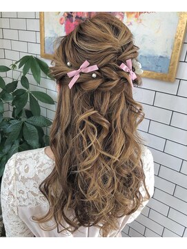 リール(THE RIRE.) ＊THE  RIRE. ハーフアップアレンジ＊