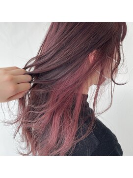 テクライズ 豊橋店(TECHRISE) ☆ダブルピンクインナーカラー☆