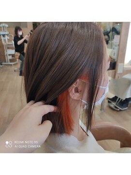 ステラ 南花畑店 カラー/白髪染め/白髪ぼかし/髪質改善/ハイライト