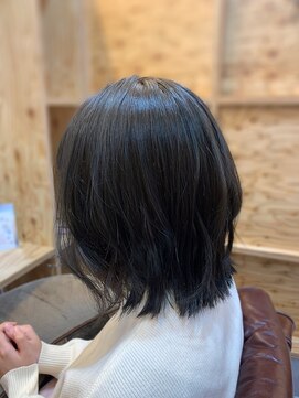 アドラーブル けやき通り店(adorable) 大人かわいい☆エアリー丸みミディアム/ウルフカット