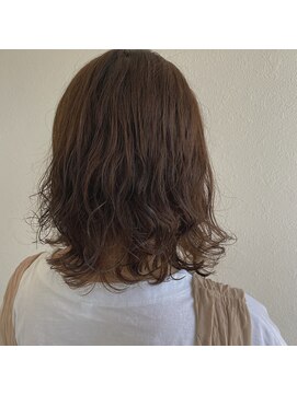 美容室 アクイール グラッセ(Accueillir grace) ミディアム×デジタルパーマ