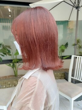ヘアーメイクオズ(hair make O/S) トレンド◎オレンジベージュでオシャレ度アップ
