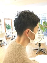 ヘッズ 本八幡店(HEADS)&nbsp;MEN'S HAIR  センターパート　サイドパート　韓国マッシュ