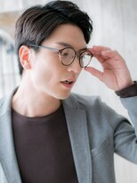 メンズヘア ビーセカンド 草加店(MENS HAIR B-2)&nbsp;ビジネスでも◎涼しげヘア七三スリークショートO