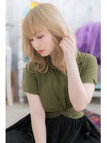 ミック ヘアアンドメイク アップ 駒込店(miq Hair&Make up) 3Dカラーホワイティアッシュ☆外国人風ハイトーンカラーa1