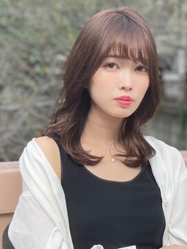 プリマ アンジュ 中目黒店(PRIMA ange) 透明感抜群のナチュラル艶ミディ PRIMA ange 中目黒