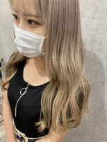 リースリー(Re.3 connecting beauty)&nbsp;ハイトーンカラー☆ホワイトベージュ