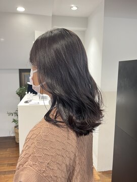 トレス(TRESS) ラベンダーアッシュ グレージュ ふんわりミディアム