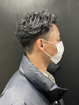 ベンジー 蔵前店(benji)&nbsp;【benji蔵前】刈り上げショート×メンズパーマ