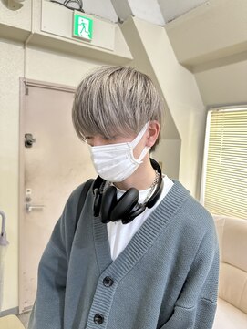 アンドミライ(& mirai) 【メンズカラー】【シルバーグレージュ】【メンズマッシュ】anz