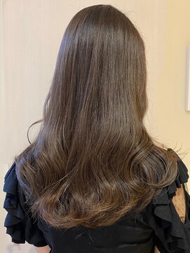 ロンド フィーユ(Lond fille) Chika 大人上品ワンホンヘア×グレージュカラー