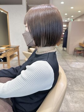 インビテーション 名古屋(invitation) ◎ミニボブ/ラベンダーアッシュ