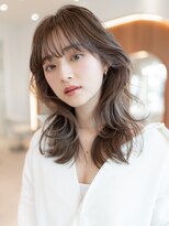 ハバナ 渋谷(HAVANA) 20代30代大人かわいい小顔ひし形レイヤーカットグレージュカラー