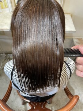 アン ココン(un.cocon) 【un.cocon 吉祥寺】ラベンダーベージュ髪質改善中和型酸熱