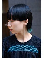 リブロ(liblo)&nbsp;ラインウルフ × 裾カラー(シアン) (3)【liblo】