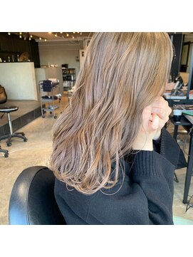 ルネ 北千住(Renee) ミルクティーカラー_オルチャンヘア_ブロンドヘア