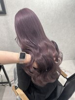 ロウル 渋谷(LOWRL)&nbsp;ツヤ髪スタイル/透明感ラベンダーカラー