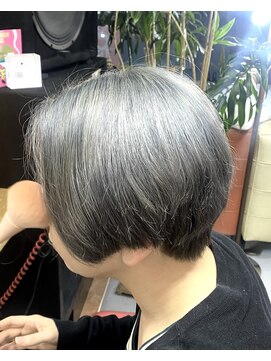 パーマネントガレージ(Parmanent Garage) プラチナグレーアッシュ