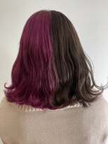 クプア 柏(kupua)&nbsp;エアリーロング/切りっぱなしボブ/ピンクブラウン/美髪[柏駅]