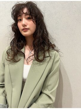 マル 薬院浄水店(MAR.co) LONG LAYER PERM ロングレイヤー　ウルフパーマ　レイヤーパーマ