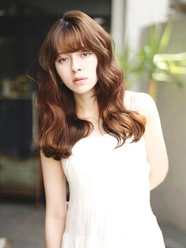 ザ シー 橋本(The C) 波ウェーブレイヤー透明感ベージュ　TheC chika