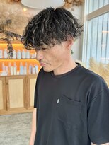 ユラギフロムユイマァル 水島店(YURAGI from YUIMARL)&nbsp;ハイライト×波巻きパーマ