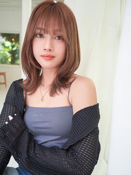 アンジェリカ 名古屋店(ANGELICA) 春ミディ×ヘーゼルベージュ