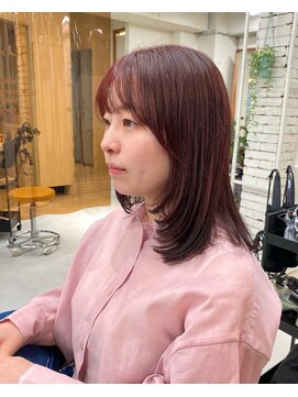 ペピンバイメルシー(pepin by merci.) 暖色カラー/ピンクパープル