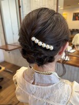 オーフェス 福島店(AUFES) 低めアップスタイル/シニヨン
