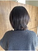 透明感大人スッキリボブ