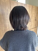 アクアリップル(aqua ripple)&nbsp;透明感大人スッキリボブ