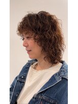 ジジバイモップス(jiji byMOPS)&nbsp;スパイラルウルフパーマ