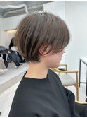 イメチェン/美髪/ワイドバング/ブルーブラック/ショート