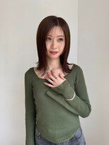 ヨロ(YORO)&nbsp;外ハネミディアムレイヤー