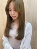【学割U24/平日限定/ブリーチ無】カット＋透明感カラー　￥6,000