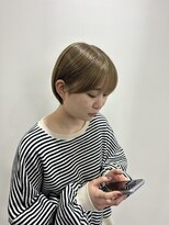 リル バイ ラミール(LiL by lamiell)&nbsp;ブリーチ無しで透け感カラー