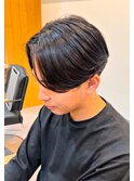 毛流れセンターパート