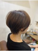 ふんわり♪ぺたんこ解決！大人の丸みハンサムショート/柏