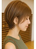大人ナチュラル美シルエットショート