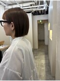 ばつっとボブスタイル