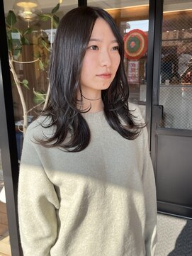 ヘア プロデュース キュオン(hair produce CUEON.) greige× layer