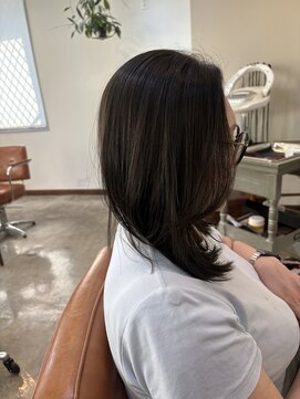 スアバイキキ(SuA by kiki.) アプリコットオレンジ/ハイライトカラー/奥ゆきショート[千葉]