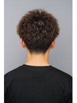 ヘアーアンドスパ アウローラ(AURORA)&nbsp;ツイストスパイラルパーマツーブロック刈り上げマッシュショート