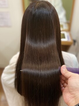 ヘアー グリーン(hair green) エアーストレート/ロングヘア/美髪/艶髪/髪質改善トリートメント