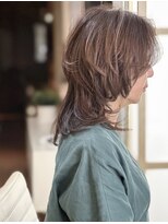 トランクサロンカッパード&nbsp;大人ウルフレイヤー＋イルミナカラー＋水素トリートメント